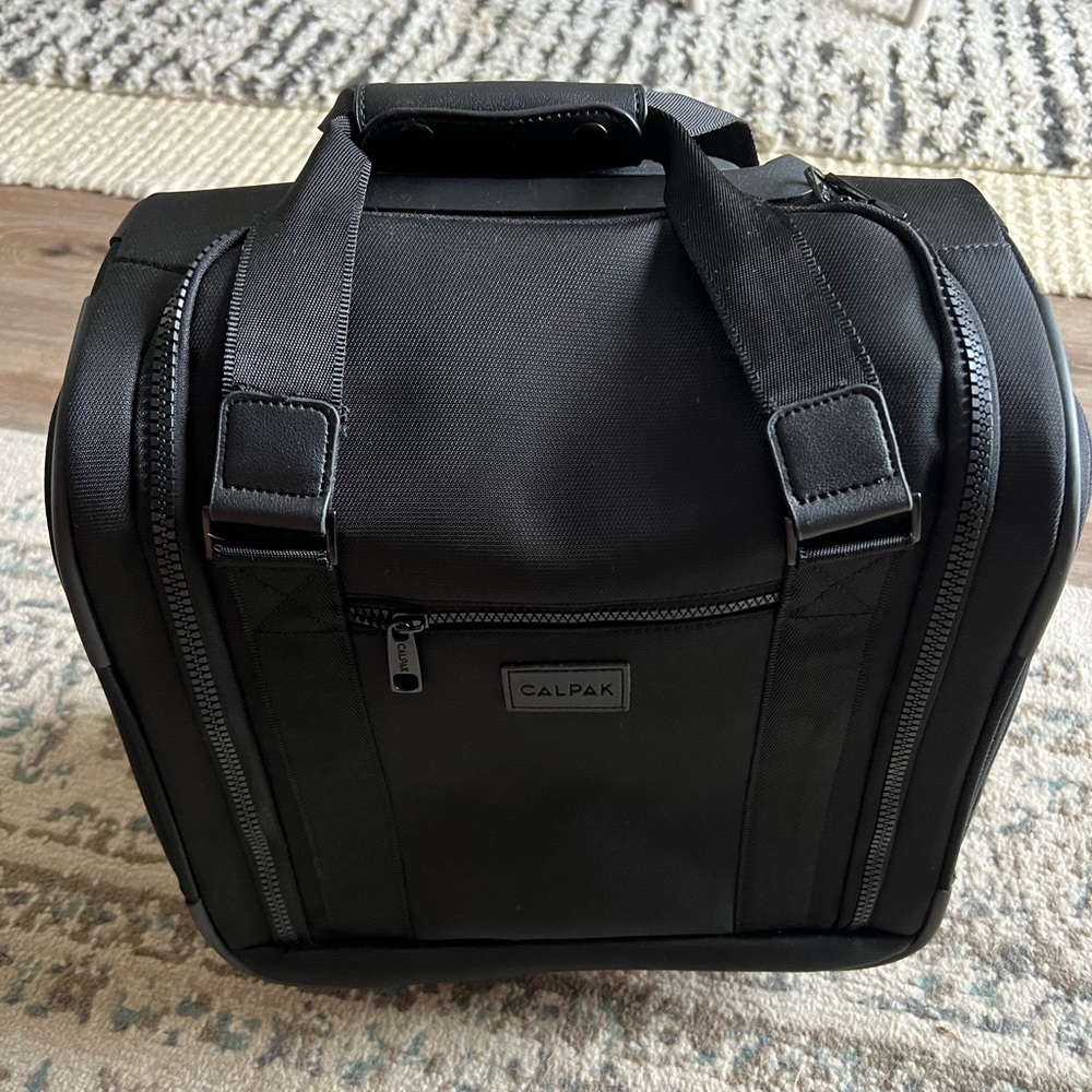Calpak Under Seat Luggage - Black Carry On - Brand New